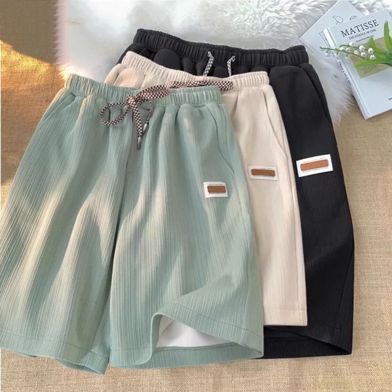 Men's Clothing Men's summer shorts ice silk thin outer wear quick-drying loose basketball pants five-point casual sports pants men's pants_voghion.com