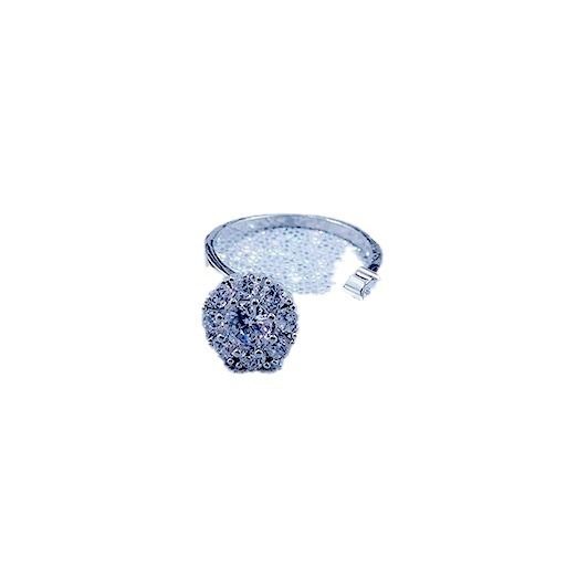 Amuleto tailandese Bangya cubano Anello rotante in argento sterling tempestato di diamanti Jingtai Mofo Taige_voghion.com