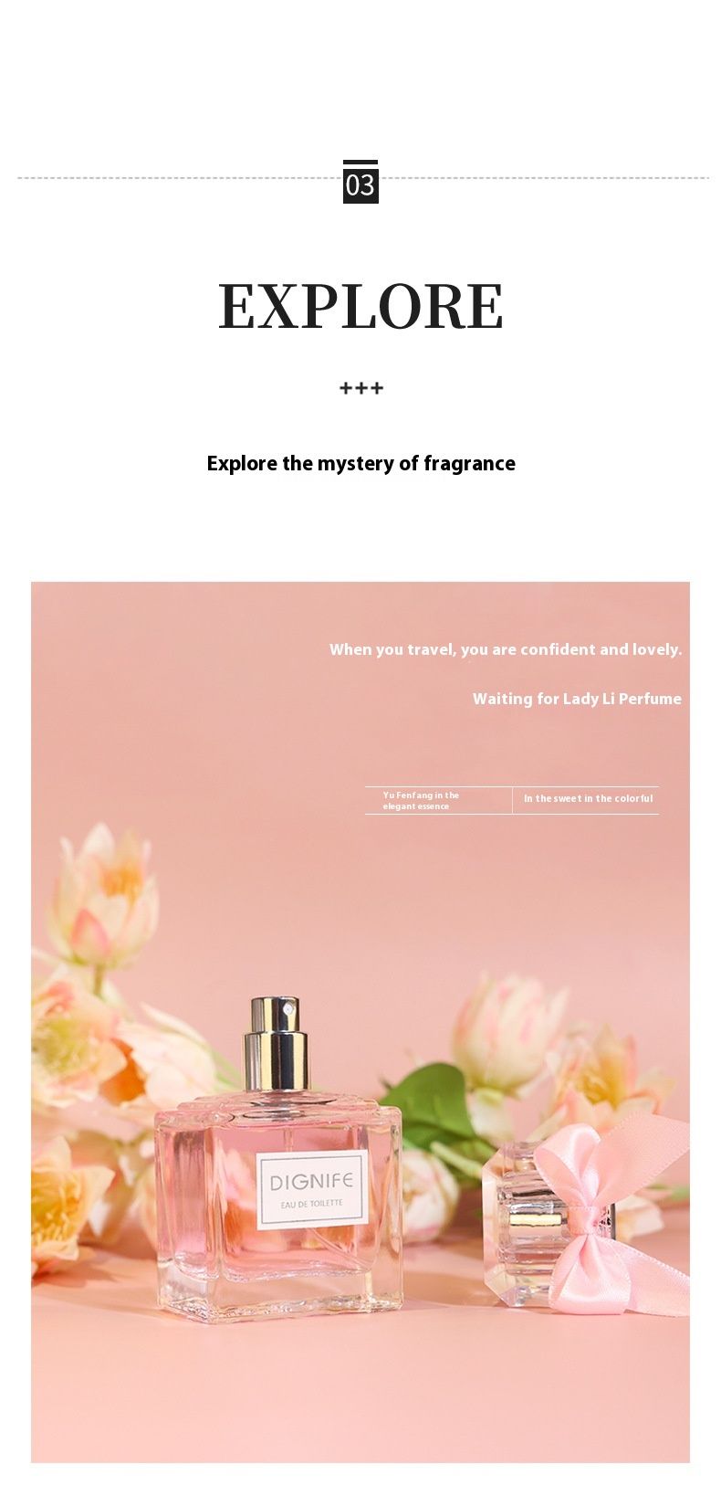 2024 Nuovo modello di profumo Sweetheart Lady Fiori freschi e frutta Eau De Toilette Profumo Eau De Toilette a lunga durata_voghion.com