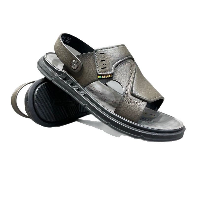 Leder für Herren, weiche Sohle für den Sommer, rutschfest, Outdoor-Sport, Dual-Use-Schuhe für Herren, Autofahren, geruchsdicht, vielseitiger Strand_voghion.com