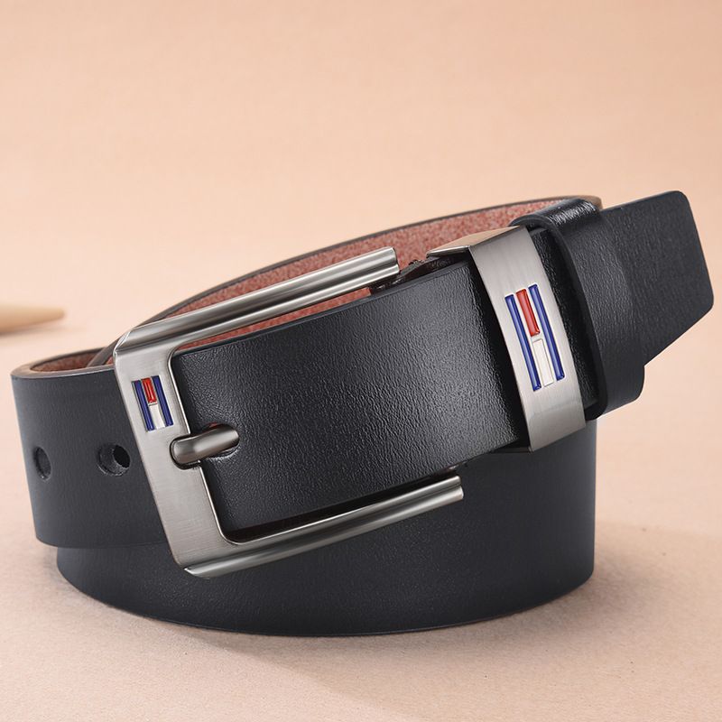 VOOTHOST New Men Leather Belts High Quality Vintage Style Male Strap Classic Jeans Leather Belts For Men F0124_voghion.com