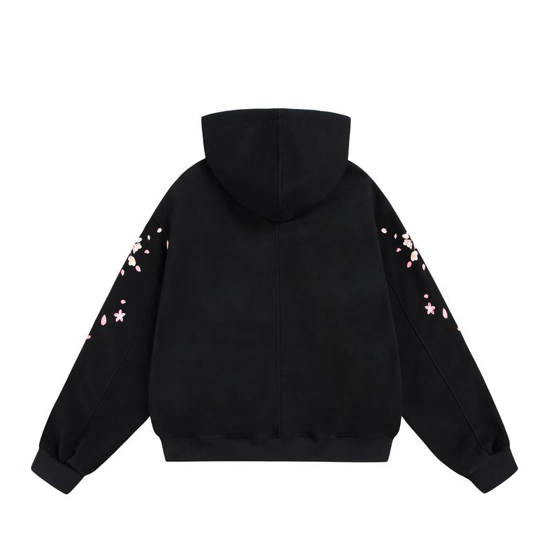 Herrenbekleidung im amerikanischen Stil, graues Stickdesign, Kapuzenpullover, High Street, lockere, lässige Paar-Männer und Frauen, W25210_voghion.com