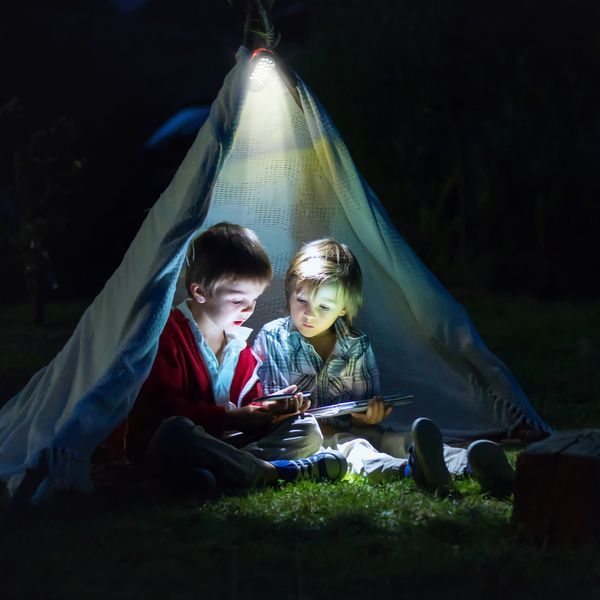 Compact Work Light 27LEDs Hang Lights Portable Magnetic Flashlight With Hook For Camping Hiking Emergency_voghion.com