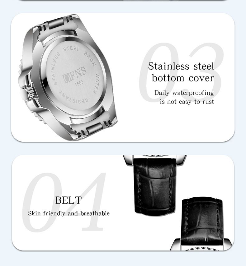 Women's Fashion Watch With Luminous Dial, Date Function & Waterproof Design – Light Luxury Minimalist Style Light Luxury Single Calendar Watch_voghion.com