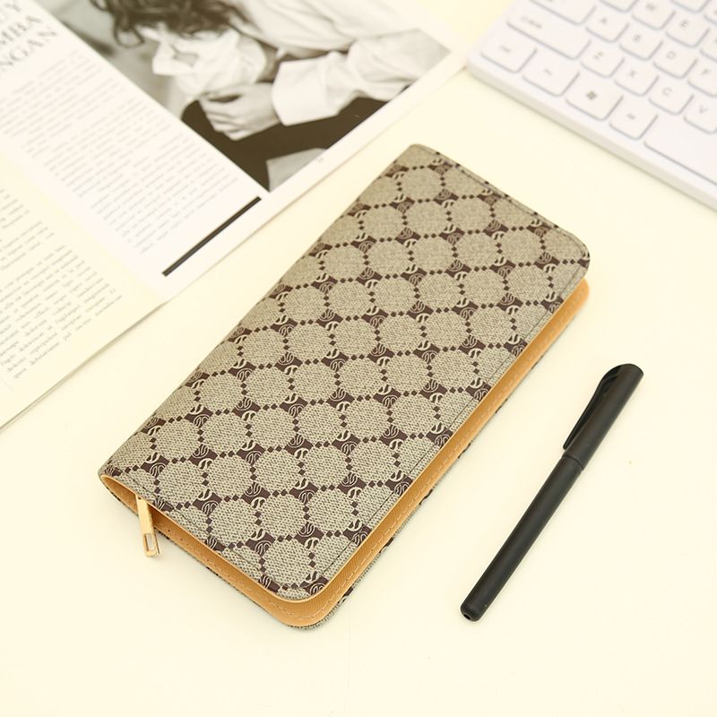 Women's Bags Ladies Long Large Capacity Zipper Wallet Fashionable Simple Clutch Wallet New Coin Purse In Stock_voghion.com