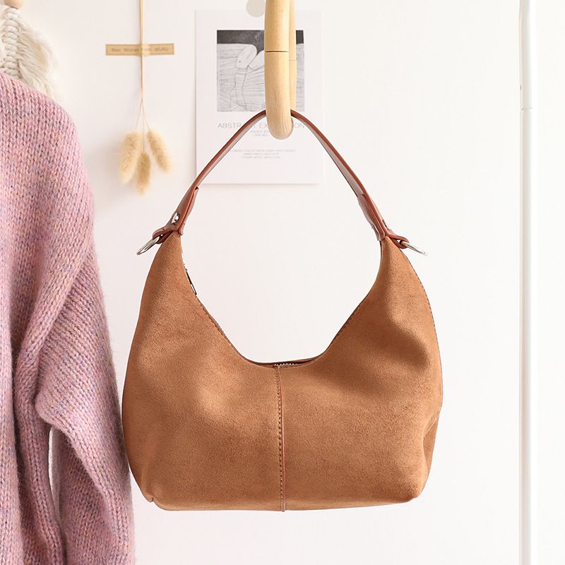 Borsa a tracolla piccola quadrata versatile in velluto in stile coreano da donna, borsa a tracolla alla moda di nicchia_voghion.com