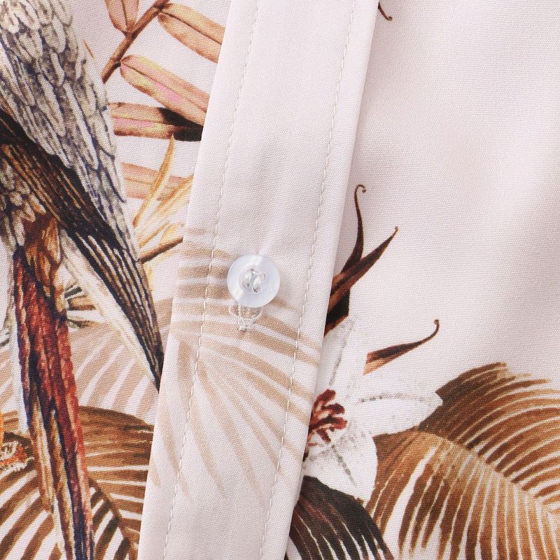 2024 Nuova camicia hawaiana stampata a maniche corte da uomo alla moda sulla spiaggia_voghion.com