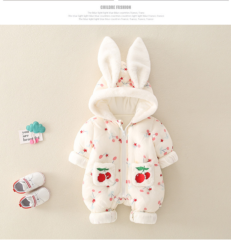 Baby Kleidung Winter Mädchen Baby Onesie Tragen Herbst Und Winter Niedliche Prinzessin Ausländischen Stil Anzug_voghion.com