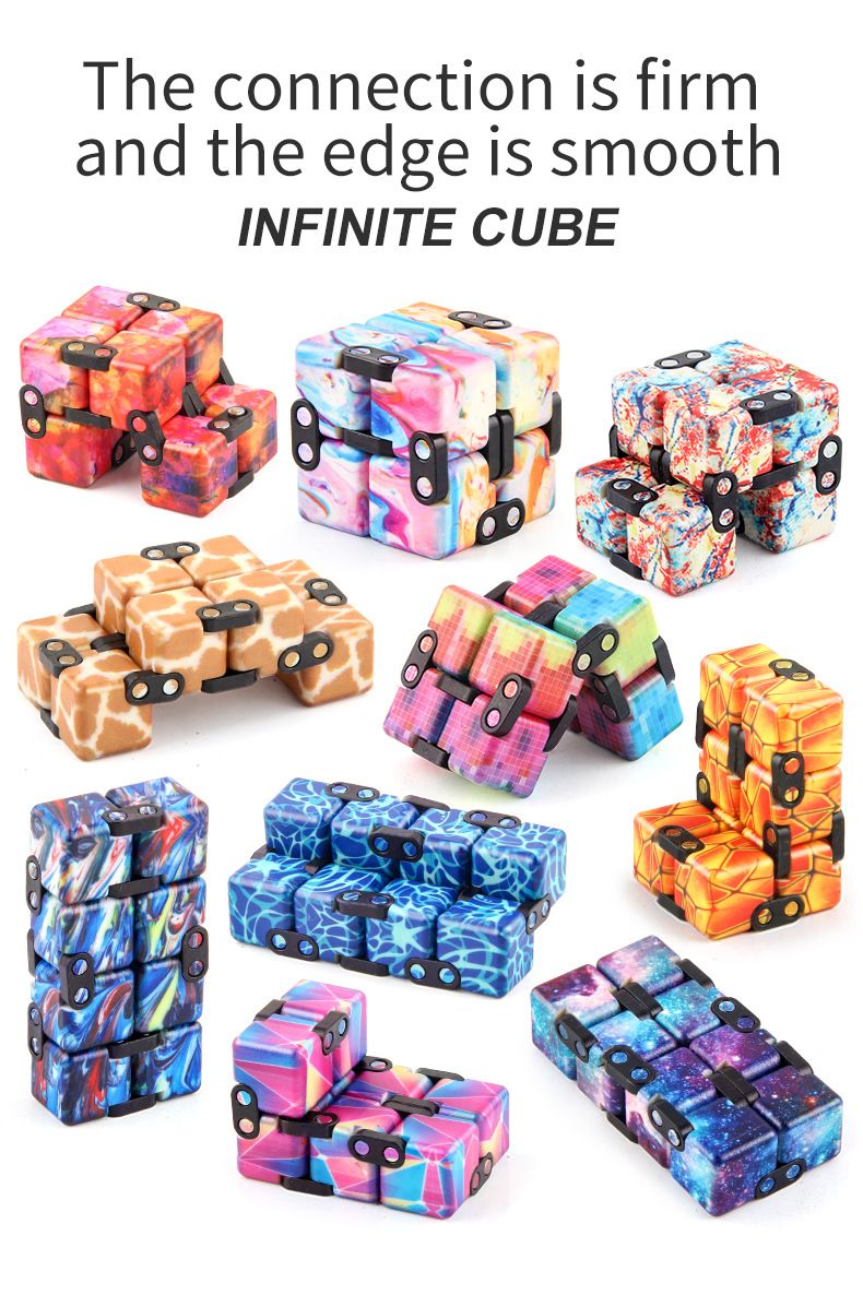 Giocattoli antistress Cubo di decompressione di Halloween all'ingrosso Cubo infinito per bambini Regalo di Natale Giocattolo di decompressione_voghion.com