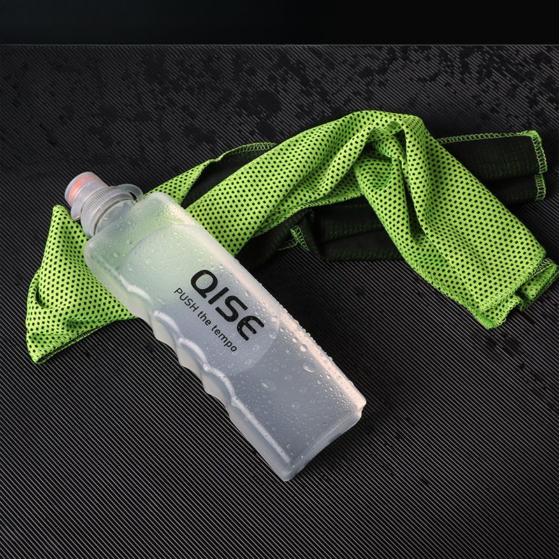300ml Tragbare Sport Lauf Handheld PP Umweltfreundliche Squeeze Marathon Wasser Flasche Tasse_voghion.com