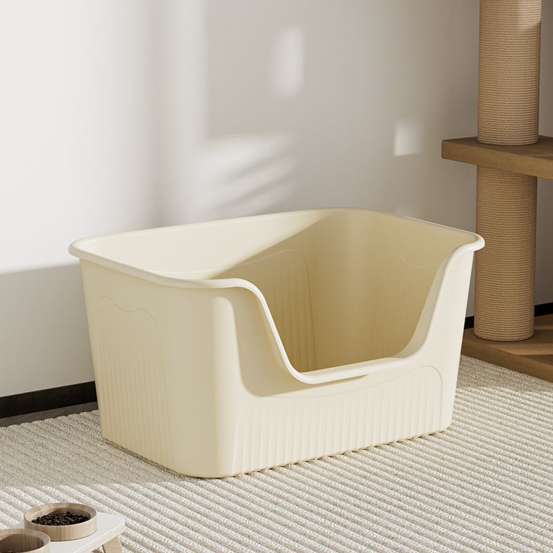 Pet Supplies Extra Grote Open Anti-Splash Met Schep Halfgesloten Kattenbak_voghion.com