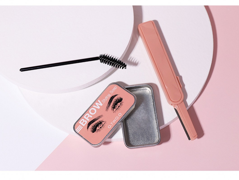 Styling Gel Eyebrow Brows Waterproof Long-Lasting 3D Feathery Wild Brow Styling Cream with Eyebrow Scraper_voghion.com