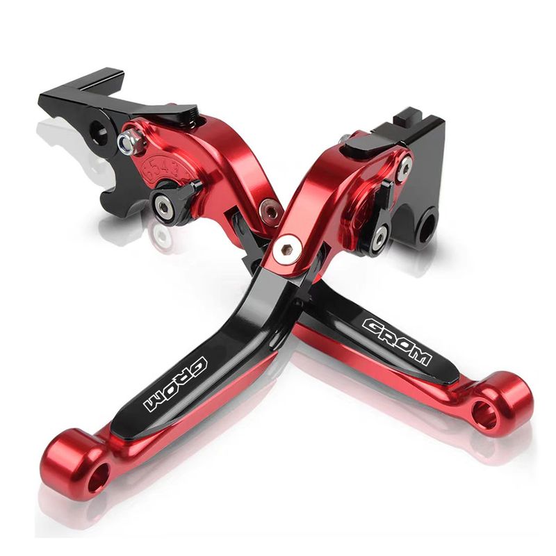 FOR MSX 125 GROM 2024 New Motorcycle parts CNC 6-speed adjustable retractable foldable brake clutch lever msx 125 grom 2019-2024_voghion.com