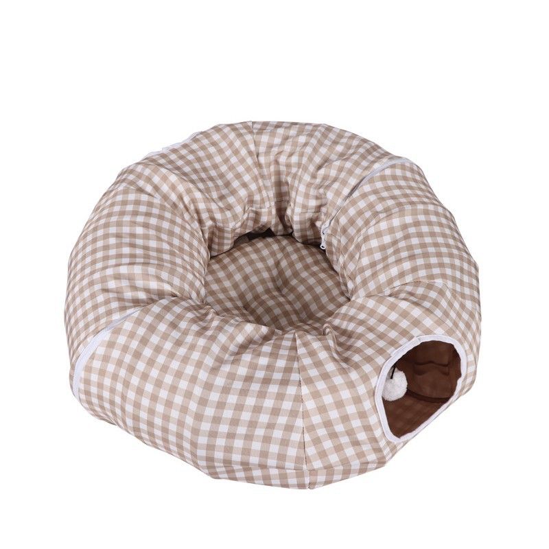 Tunnel Wand Teaser Toy Small Telescopic Wear-Resistant Bite-Resistant Boredom Relief Comfortable Sleeping Cat Bed_voghion.com
