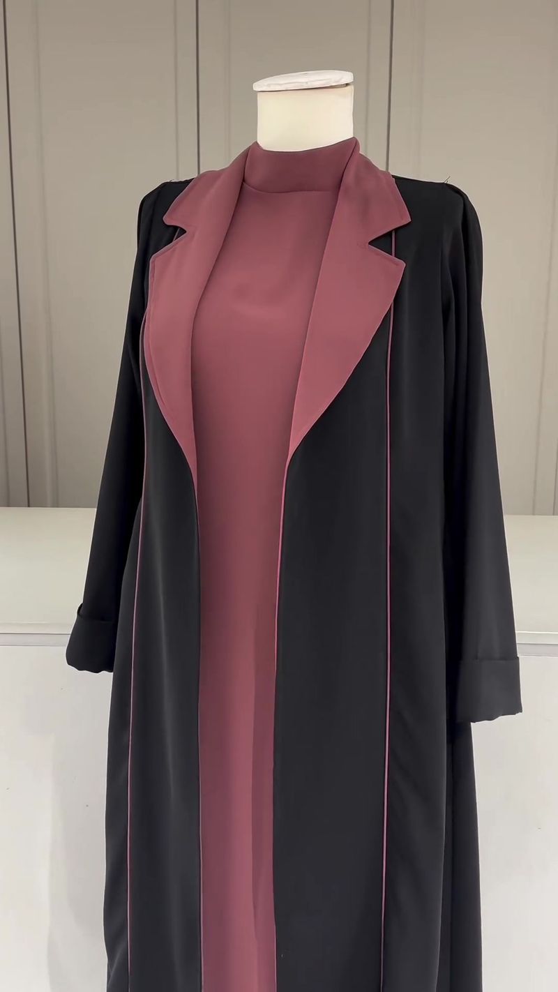 Cappotto lungo cardigan di lusso per donna – Elegante vestaglia aperta sul davanti con stile versatile (S-XXXL, 6 colori)_voghion.com