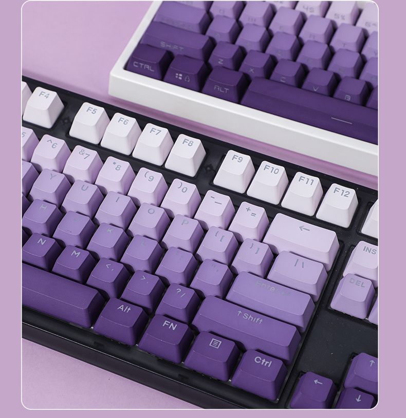 Kcpmaster Dark Fragrance Transparent Side Engraved E-Sports Key Cap_voghion.com