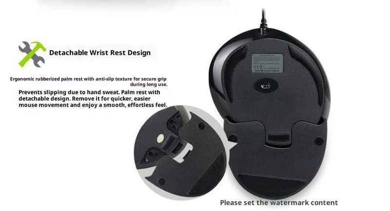 Digitex Digitex Delux/Colorful M618 Wired Vertical Side Press Button Optical Office Gaming Mouse_voghion.com