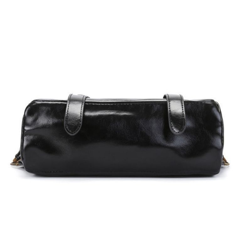 Mochila universitaria multifuncional pequeña de cuero sintético para hombre, moderna y casual._voghion.com
