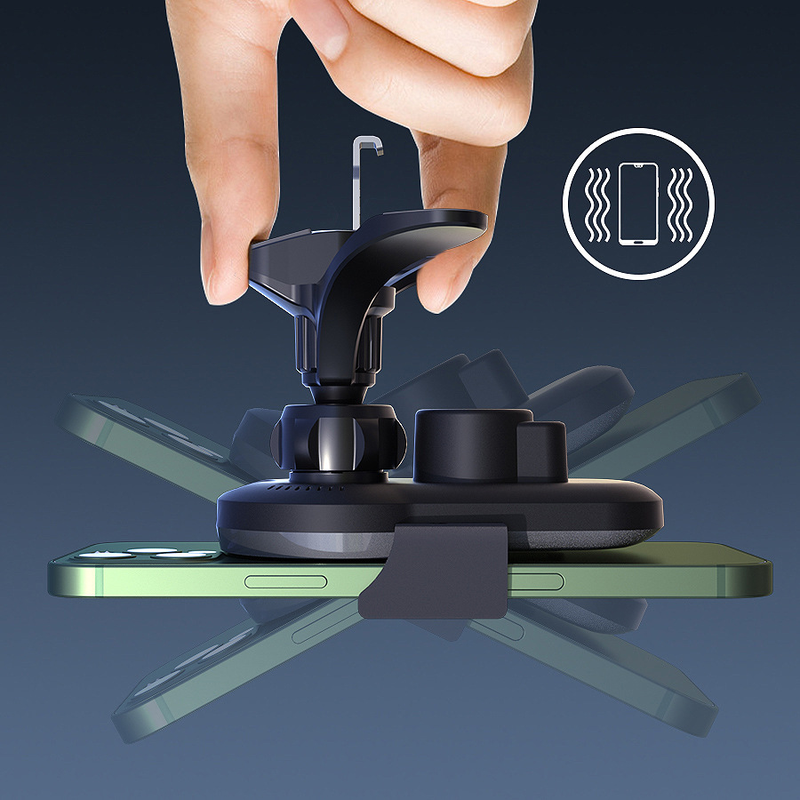 Mobile fast charging, 15W magnetic suction car charger suitable for Apple phone holder, wireless charging_voghion.com