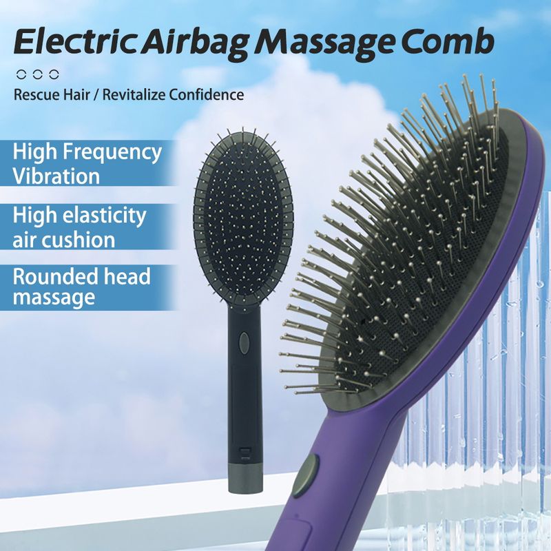 Neien exklusiven elektreschen Airbag Loftkëssen Massage laang Hoer Curling Tool Haushalts flauschege Kamm fir Fraen_voghion.com