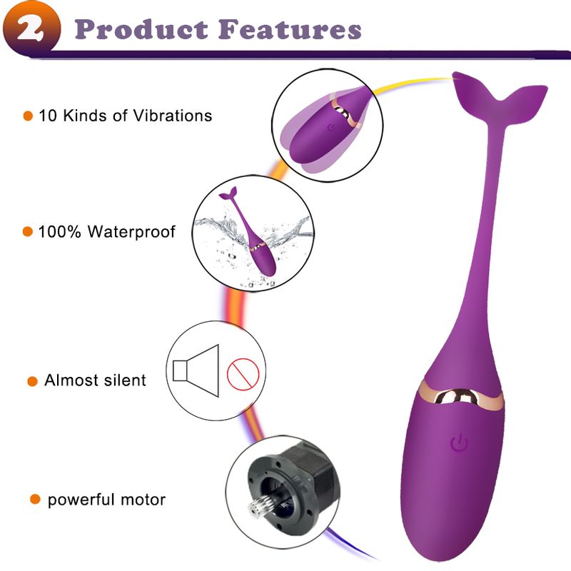 Wireless Mini Vibrator Ball With Remote Control_voghion.com