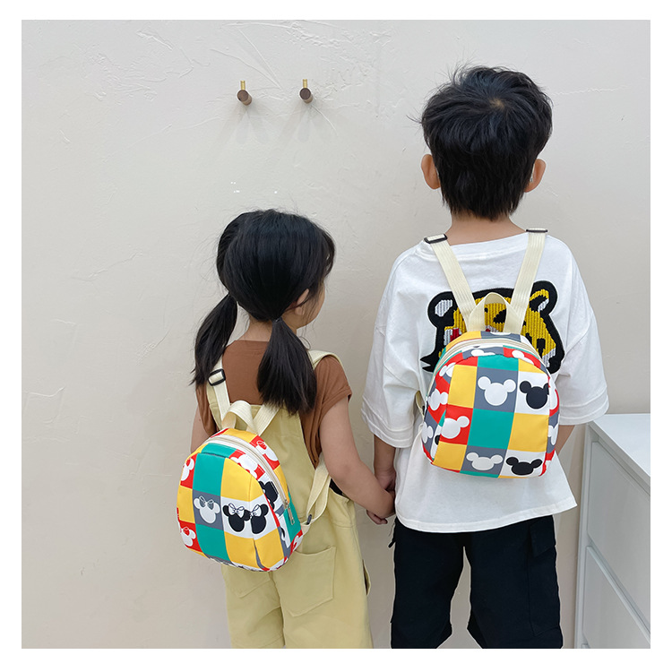 Kindergarten backpack, children's baby backpack, boys and girls aged 1-2-3-5, cartoon cute backpack for children_voghion.com