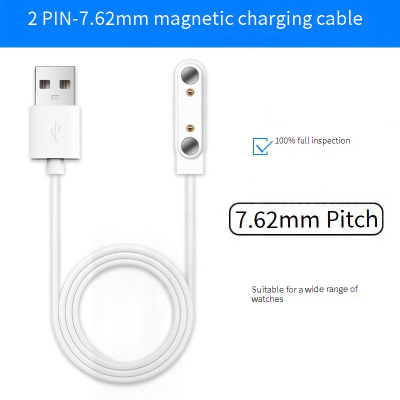 Szórakoztató elektronika Okosóra mágneses töltőkábel rövidzárlatvédelemmel Sport karkötő USB töltőkábel Erős mágneses_voghion.com