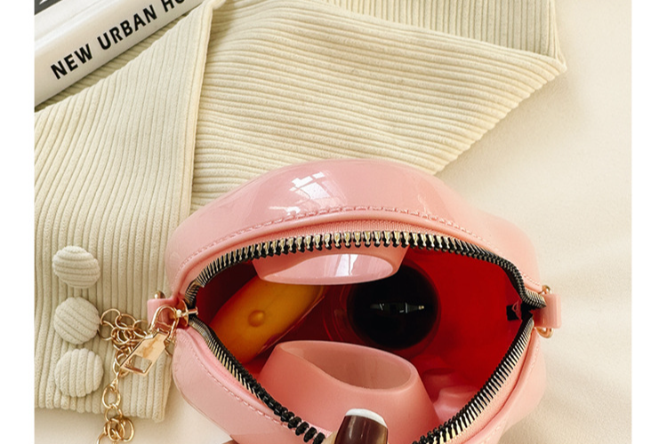 Mini bolso de PVC de primera calidad para niños, bandolera de plástico con un solo hombro, bolso de mano bonito para mujer_voghion.com