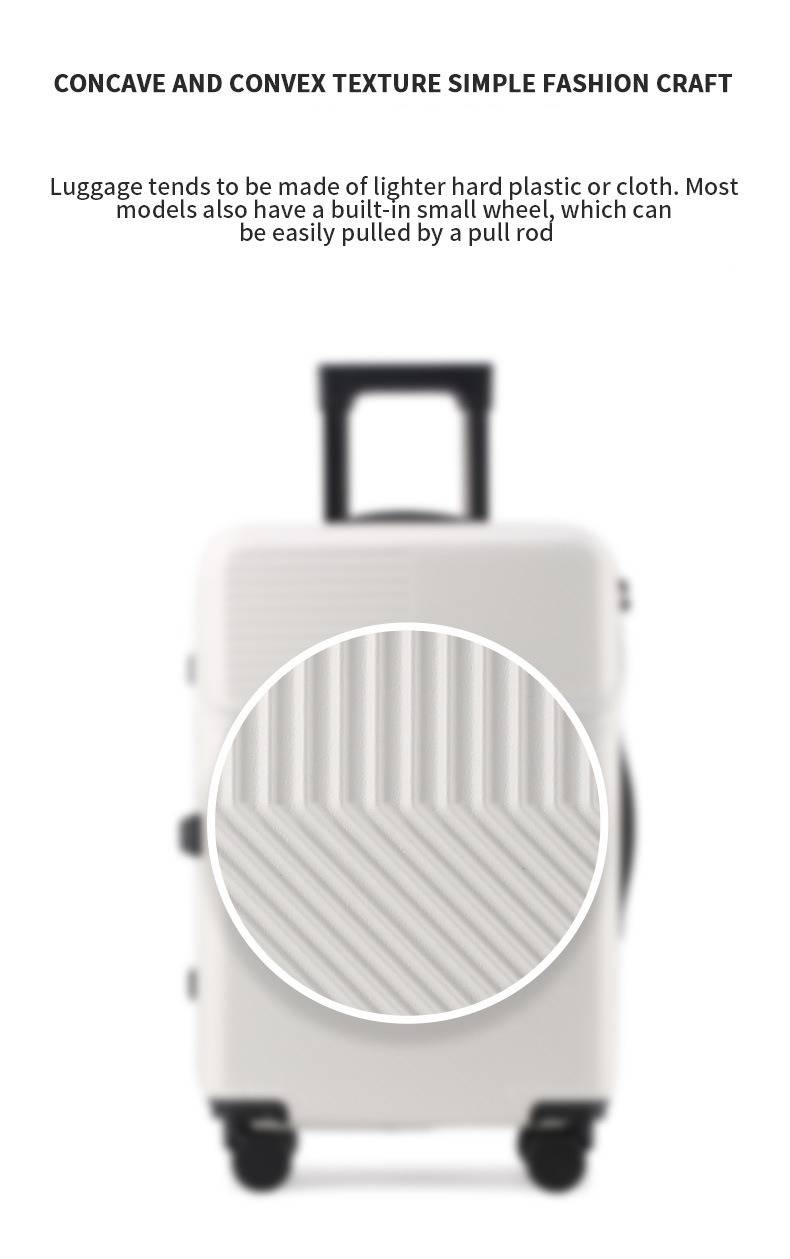 Luggage Front Opening Large Capacity Luggage Case With Side Opening Cover Multifunctional Wear Resistant Trolley Case For Business Trips Password Box_voghion.com