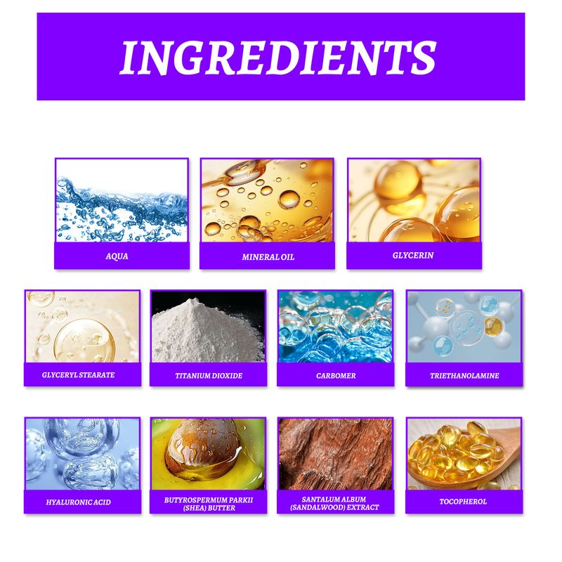 OUHOEThigh Beauty Cream, Aufhellung der Innenseiten der Oberschenkel, Hydratisierung und Befeuchtung der Haut, Reinigende und pflegende Bein-Schönheitscreme_voghion.com