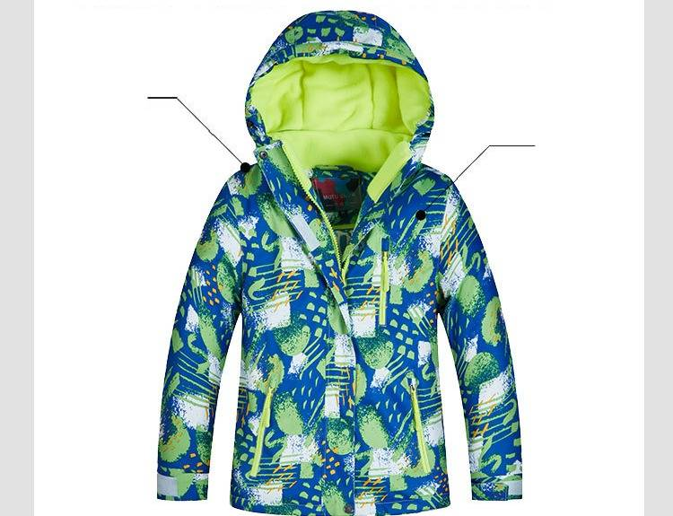 MUTUSNOW Boys' Waterproof Ski Jacket – Windproof Winter Snow Coat With Thermal Insulation, Breathable & Durable For Snowboarding & Outdoor Play_voghion.com