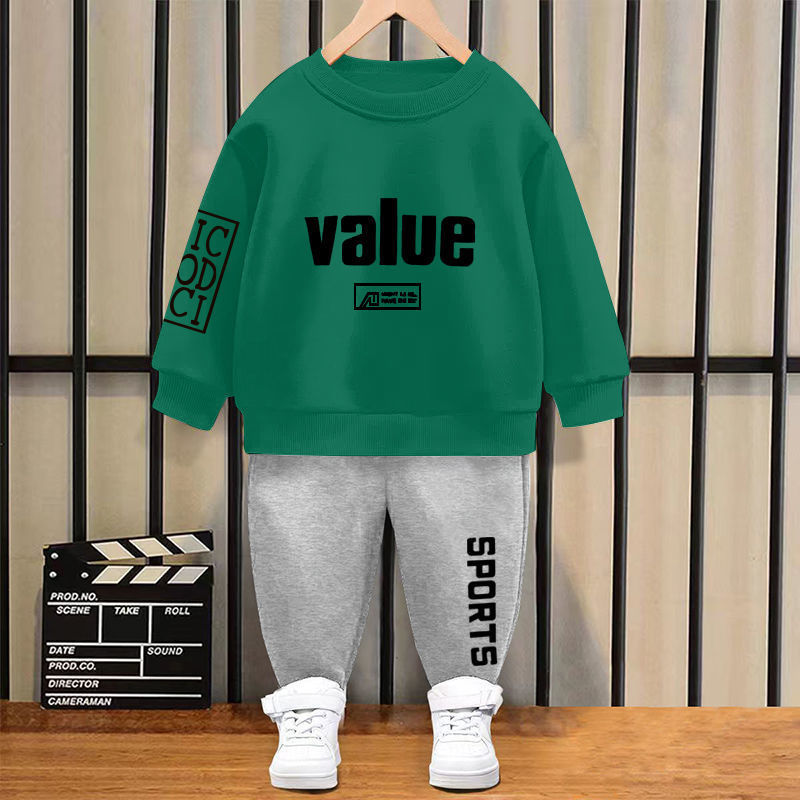 Ropa para niños, ropa para niños, conjunto de temporada primavera otoño, nueva mediana edad y_voghion.com