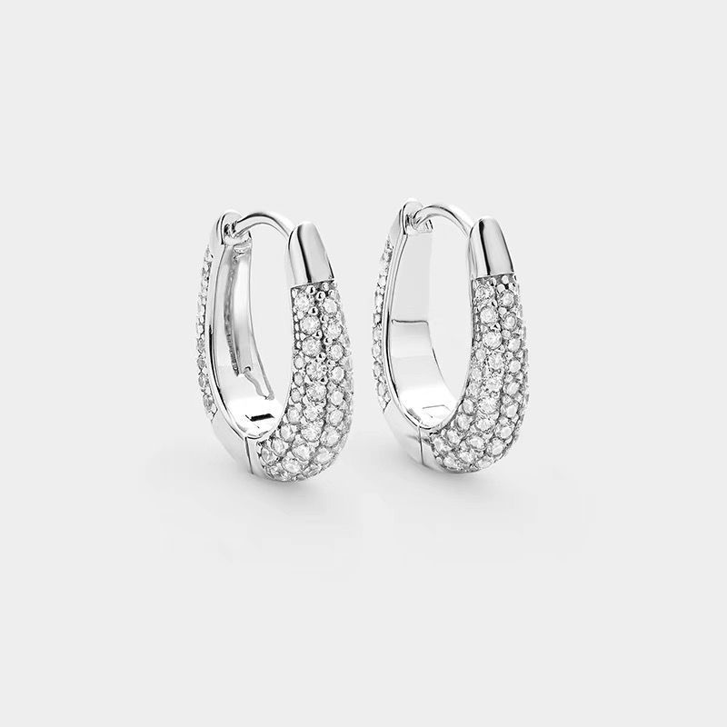 Náušnice Pavé Originální design, elegantní a luxusní náušnice_voghion.com