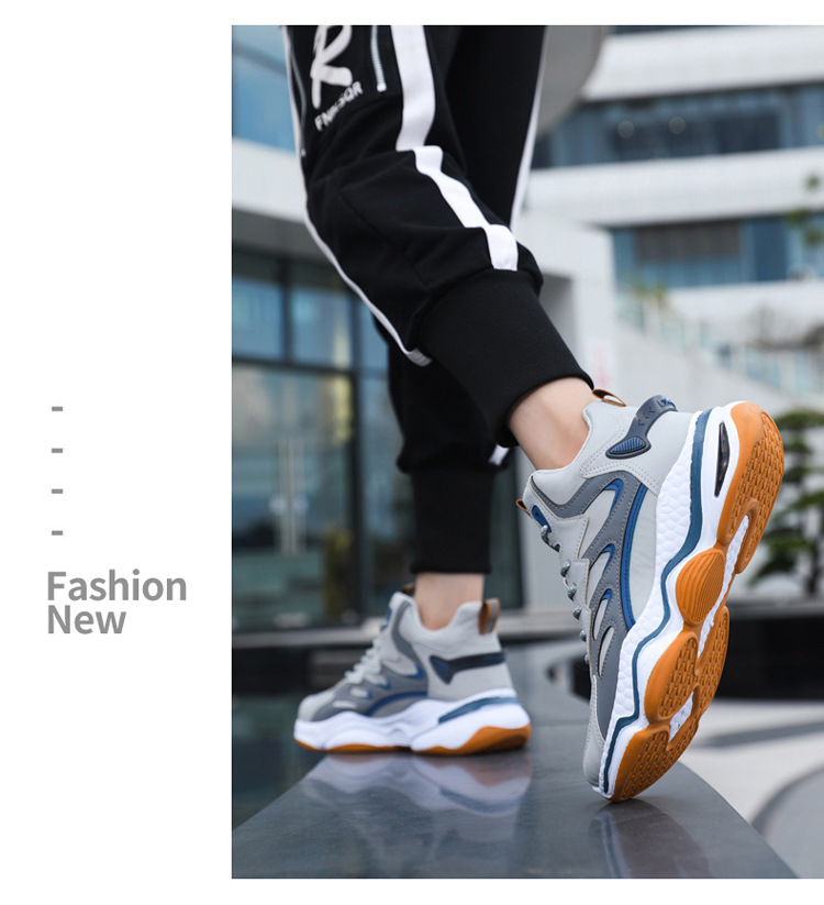 Zapatos para caminar para hombre Zapatos de trabajo Zapatillas de deporte Sintético Transpirable Acolchado Calzado versátil_voghion.com