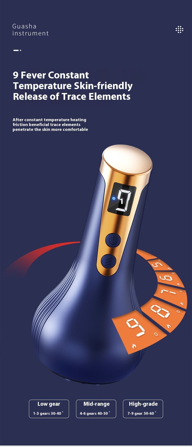 Intelligent Electric Massage And Scraping Device For Full Body Massage, With Strong Suction And Painless Second Scraping And Easy Cupping Massage_voghion.com