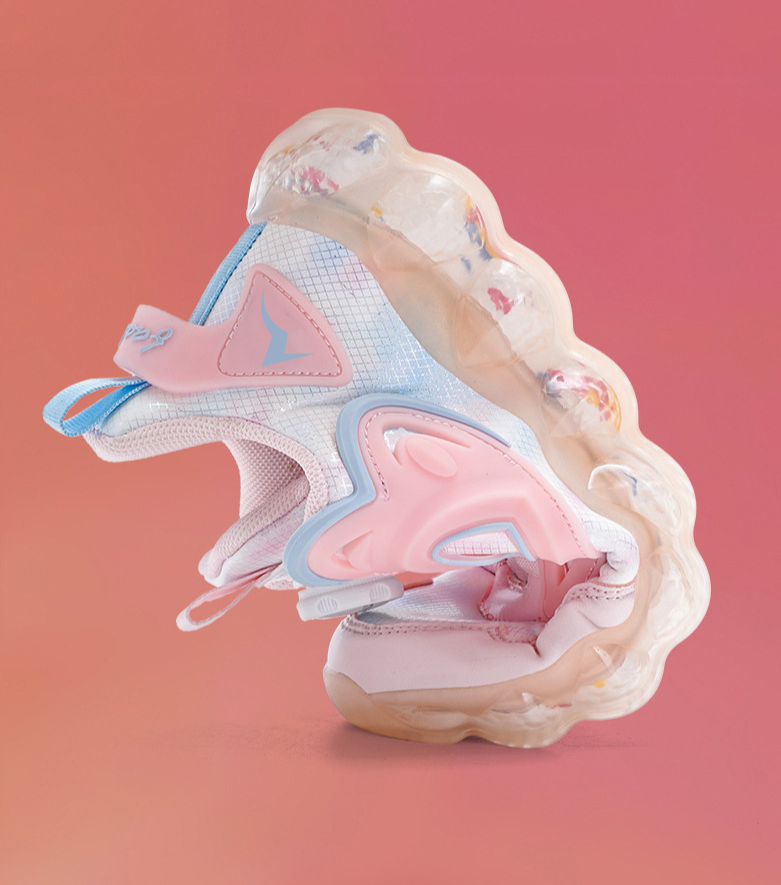 Pulsante rotante 2023 Scarpe alla moda per studenti da corsa per ragazze sportive in mesh per bambini nuovi autunnali_voghion.com