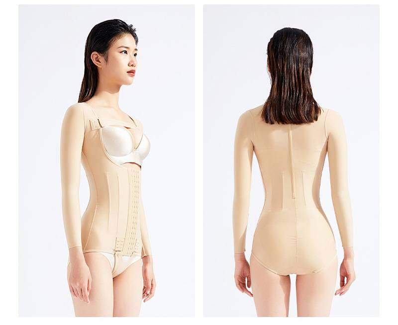 Underwear Post-surgery shapewear belly girdle waist girdle arm chest shapewear top onesie_voghion.com
