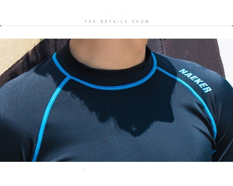 Men's Diving Suits, Competition Training, Men's Long-sleeved Swimsuits, Surfing Sun-protective Clothing, Wet Suits_voghion.com