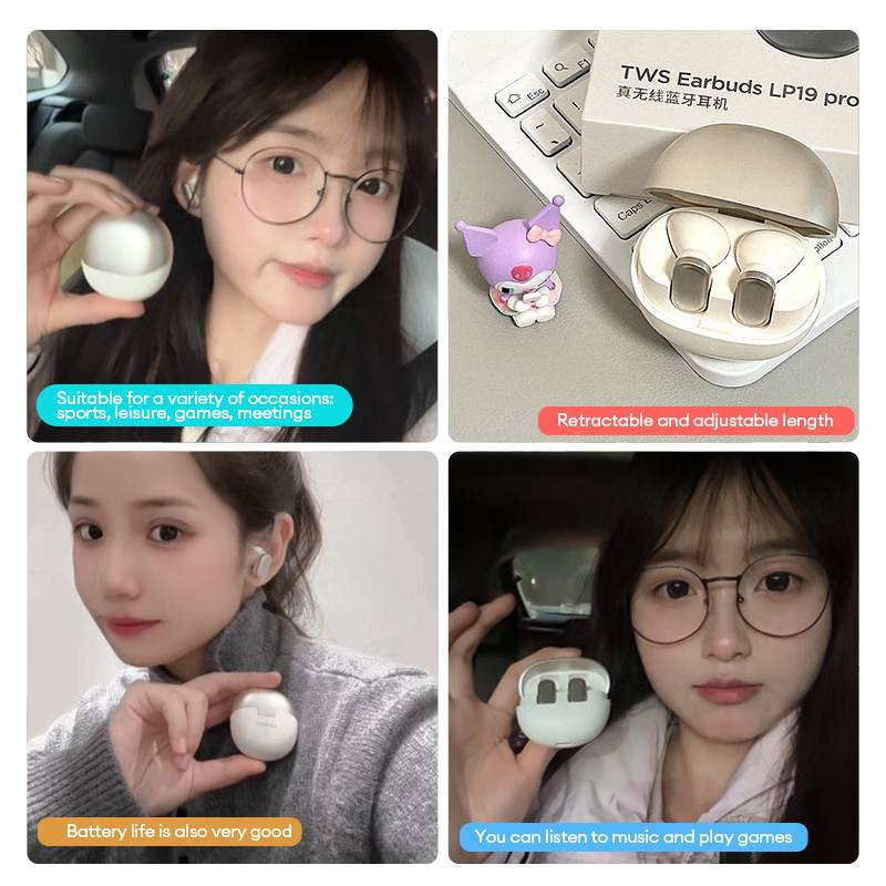 Original Lenovo LP19 PRO Drahtlose Kopfhörer Panorama Stereo Bluetooth Kopfhörer Lange Standby Gaming Headset Sport Ohrhörer Neue_voghion.com