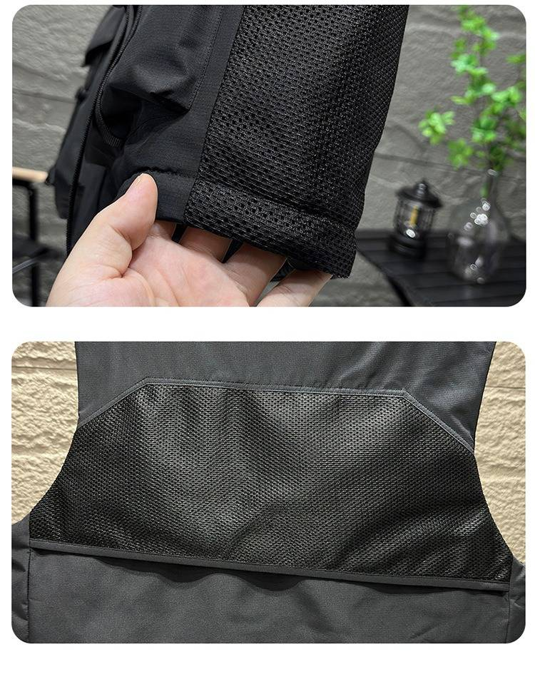 Herren Arbeitskleidung Baumwollweste Winter Warm Multi-Pocket Casual Streetwear Unisex Ärmellose Jacke_voghion.com