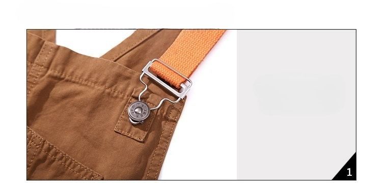 Peto vaquero de moda para hombre, corte recto y holgado, estilo retro, moderno y versátil._voghion.com