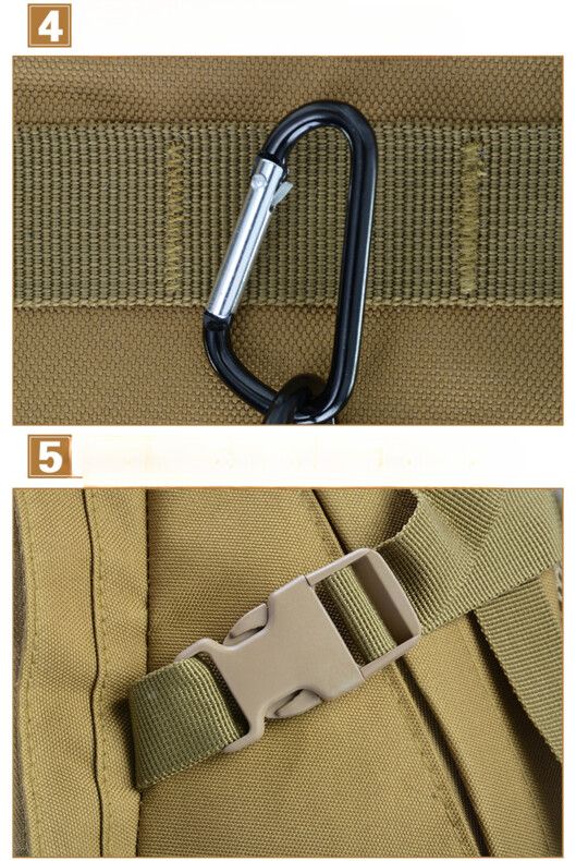 Mochila multifuncional para deportes al aire libre para hombres y mujeres, camuflaje militar, táctica, impermeable, para senderismo y acampada._voghion.com