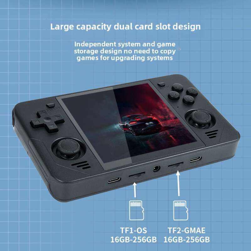 RGB30 Spillkonsol Open Source Handheld, Nostalgesche Joystick, Arcade Mini Touchscreen_voghion.com
