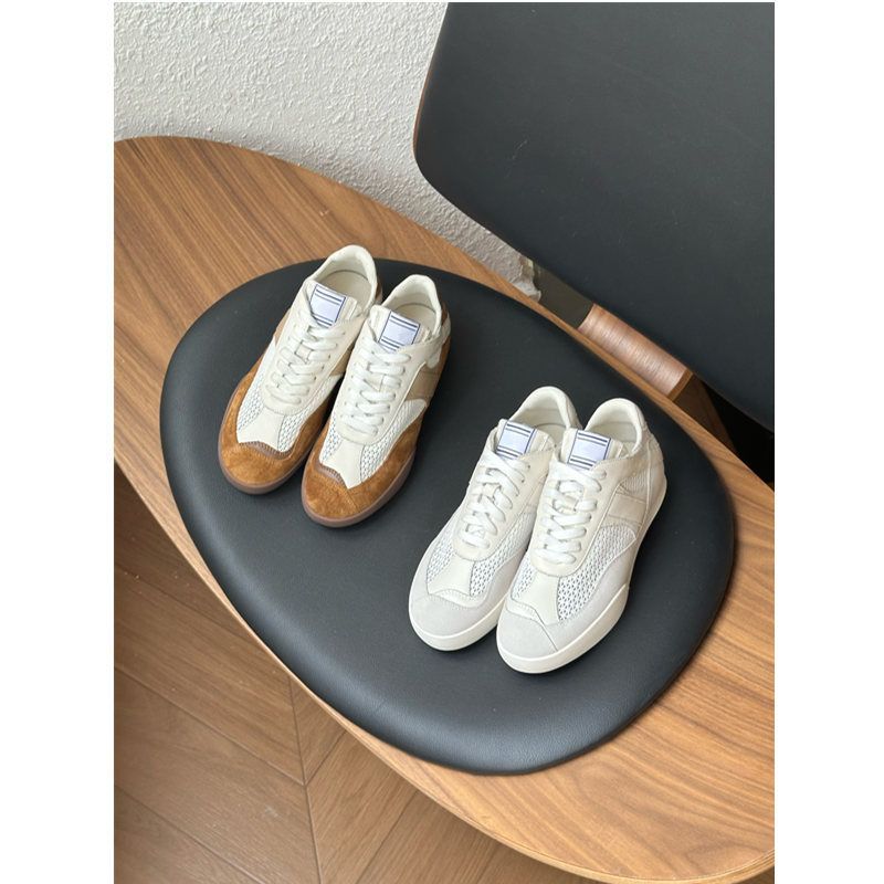 Dongguan Goods 25 Koujia-Kicktraining im neuen Stil für Damen, atmungsaktive Freizeitsportschuhe aus Mesh mit Farbblock und Schnürsenkeln_voghion.com