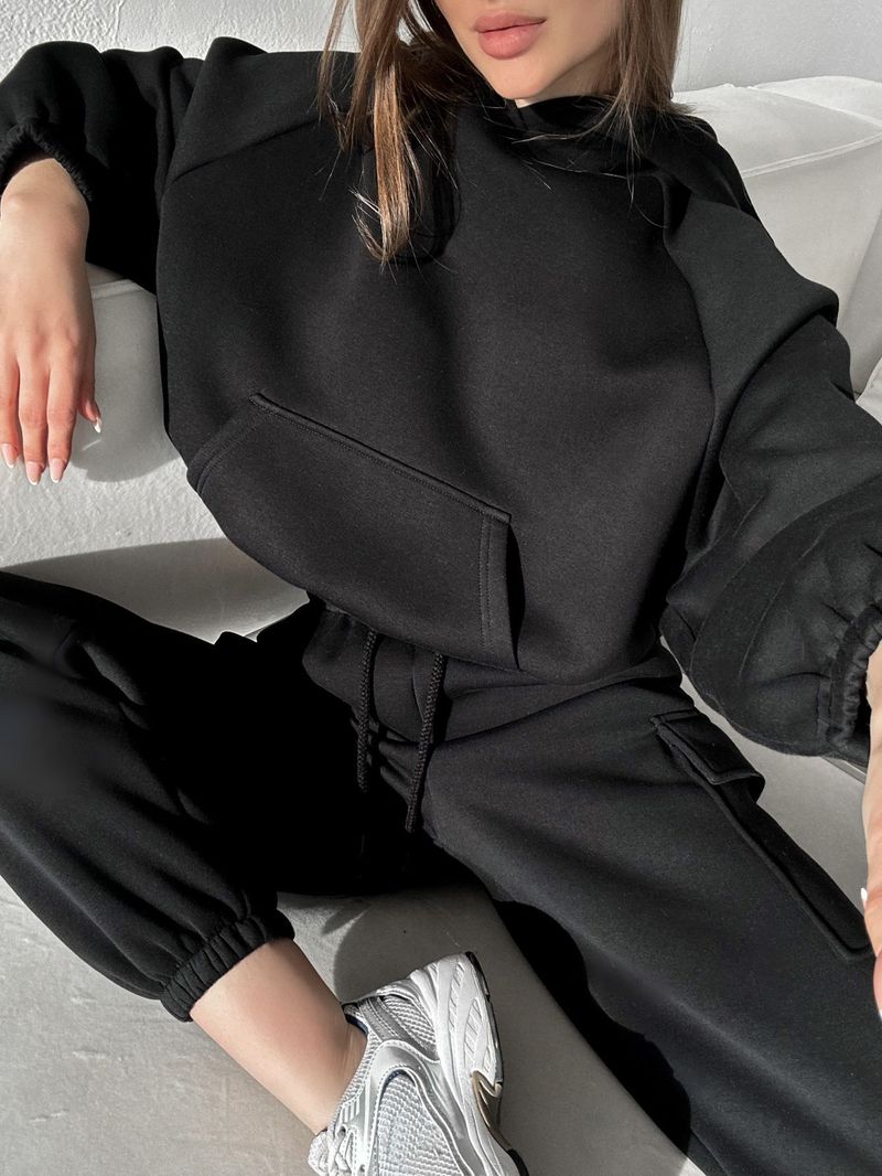 Ropa de mujer Otoño e invierno Ropa de mujer Nueva moda Deportes Ocio Suéter Traje_voghion.com