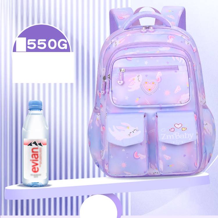 Nueva mochila para estudiantes de escuela primaria, mochila de dibujos animados para mujeres de grado 1-3-6, mochila para niñas con gradiente, mochila liviana para niños_voghion.com