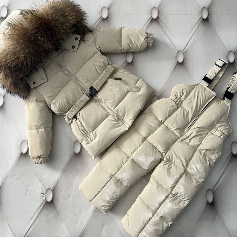 Îmbrăcăminte copii jachetă puf mărime mare puf alb de rață îngroșat pentru bărbați și femei pentru copii_voghion.com