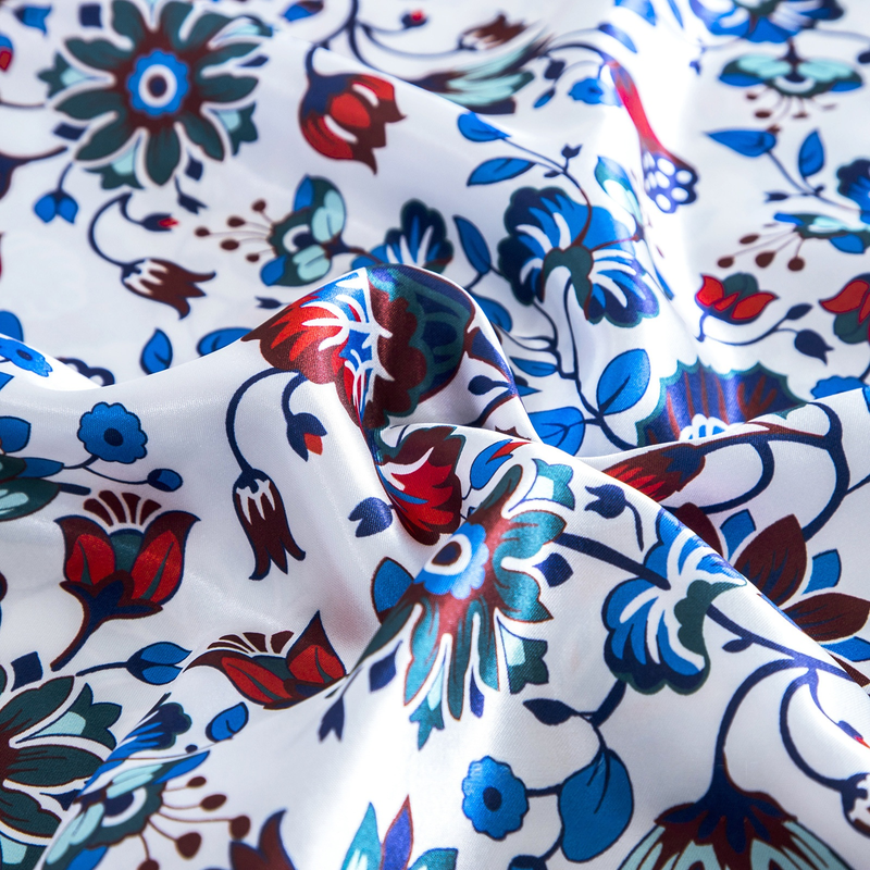 Silky Satin Pillowcase Printed Satin Pillowcase,Similar To Silk Pillowcase, Pillow Case For Sleeping Women With Envelope Closure_voghion.com