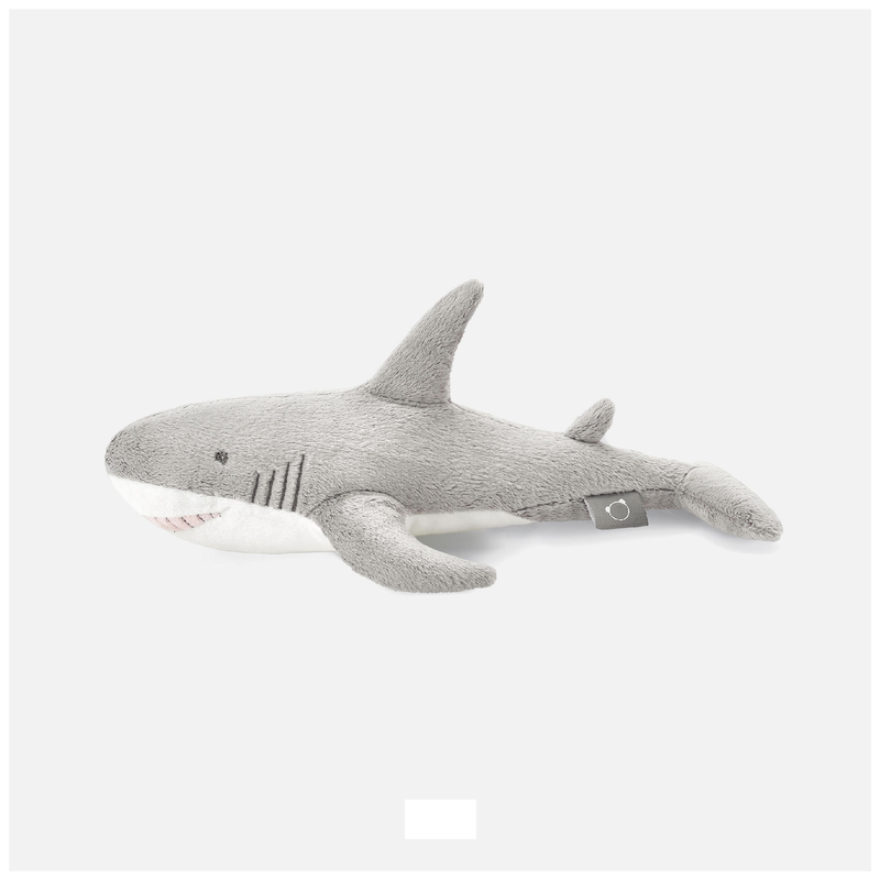 Nuovo peluche Overlord Shark Doll grigio corto, bambola da gioco, regalo di compleanno per bambini_voghion.com