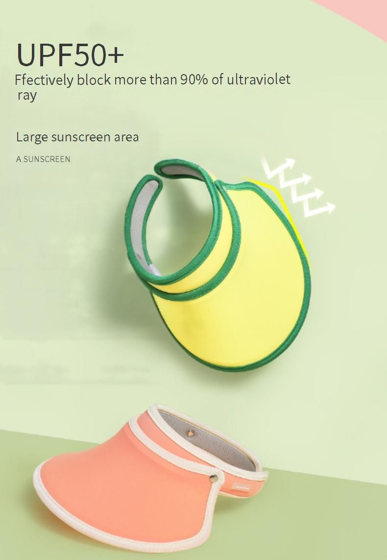 Kids Sun Hat With UV Protection - Breathable Cotton Summer Cap For Boys & Girls, Wide Brim Airy Design For Outdoor Play_voghion.com